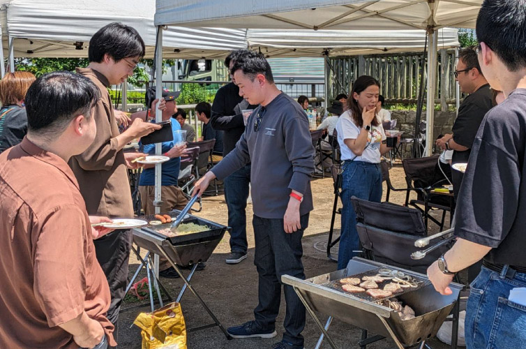 東日本支部BBQ大会の様子
