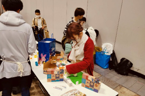 実際の展示の様子